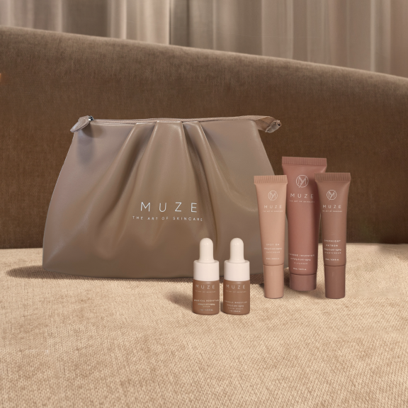 Trial & travel set sensitive met de magical rockstar, wrinkle wrestler, spot on, overnight patron en cleanse inventor