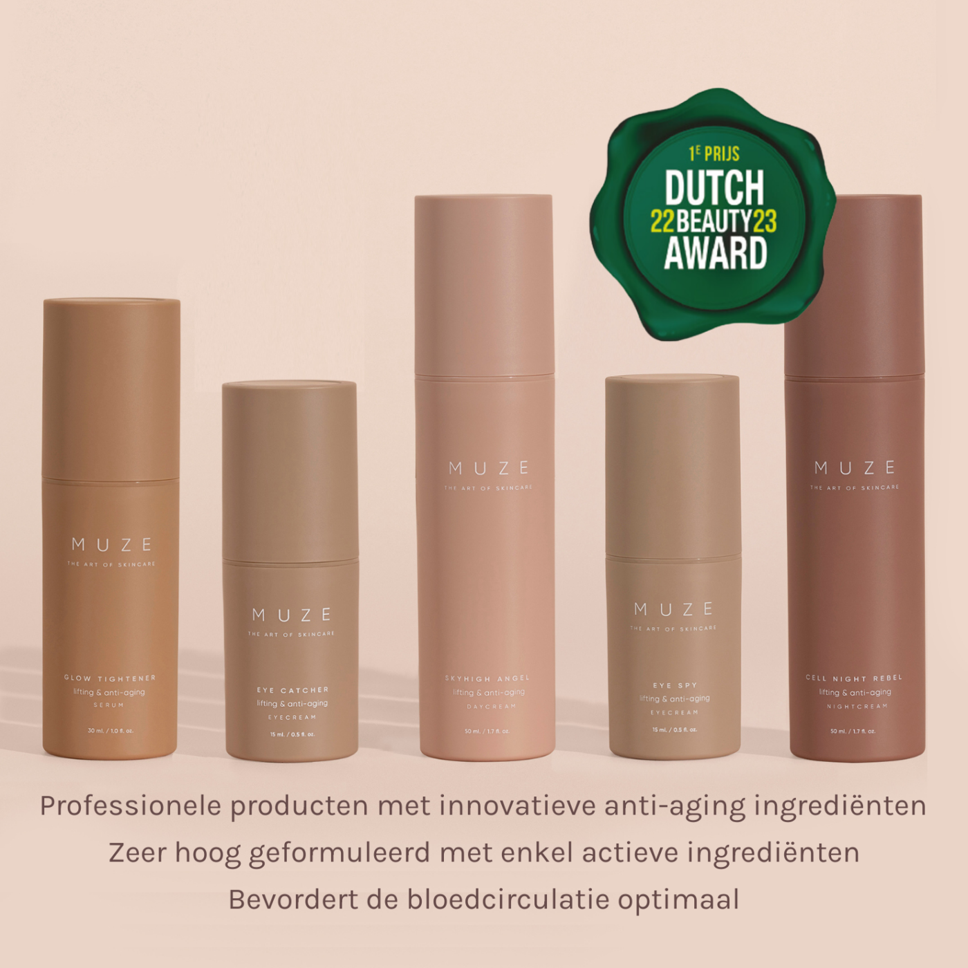 De Expert Collection van Muze Skincare