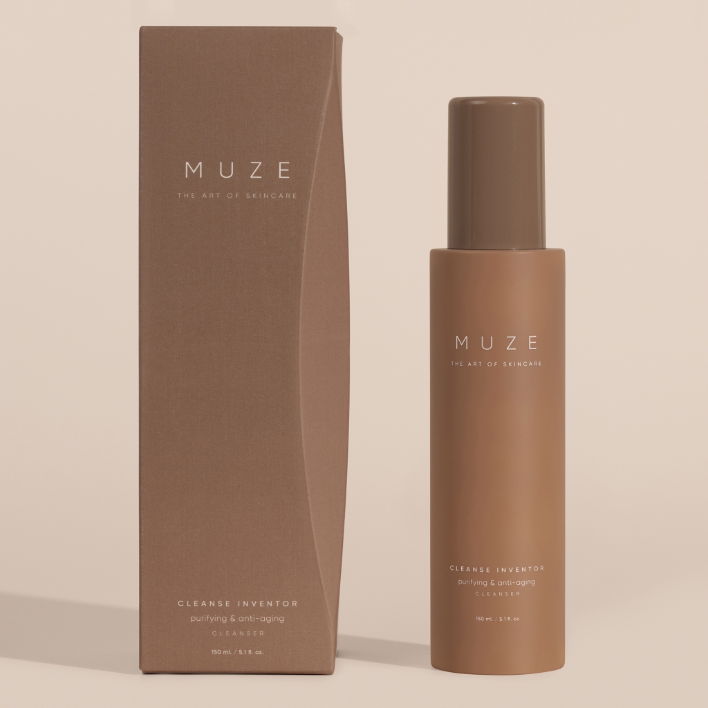 Muze – Cleanse Inventor – stralende teint gezichtsreiniger, make – up remover