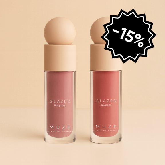 glazed lipgloss - muze skincare